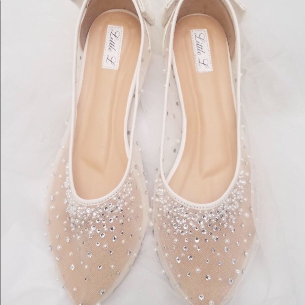 Ivory Bridal Flats